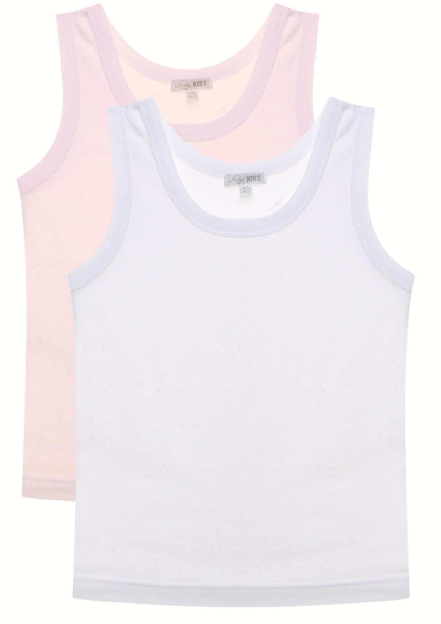 Liabel - Canotte Bimba In Cotone Pacco Da 2 Art.y9648-d16r