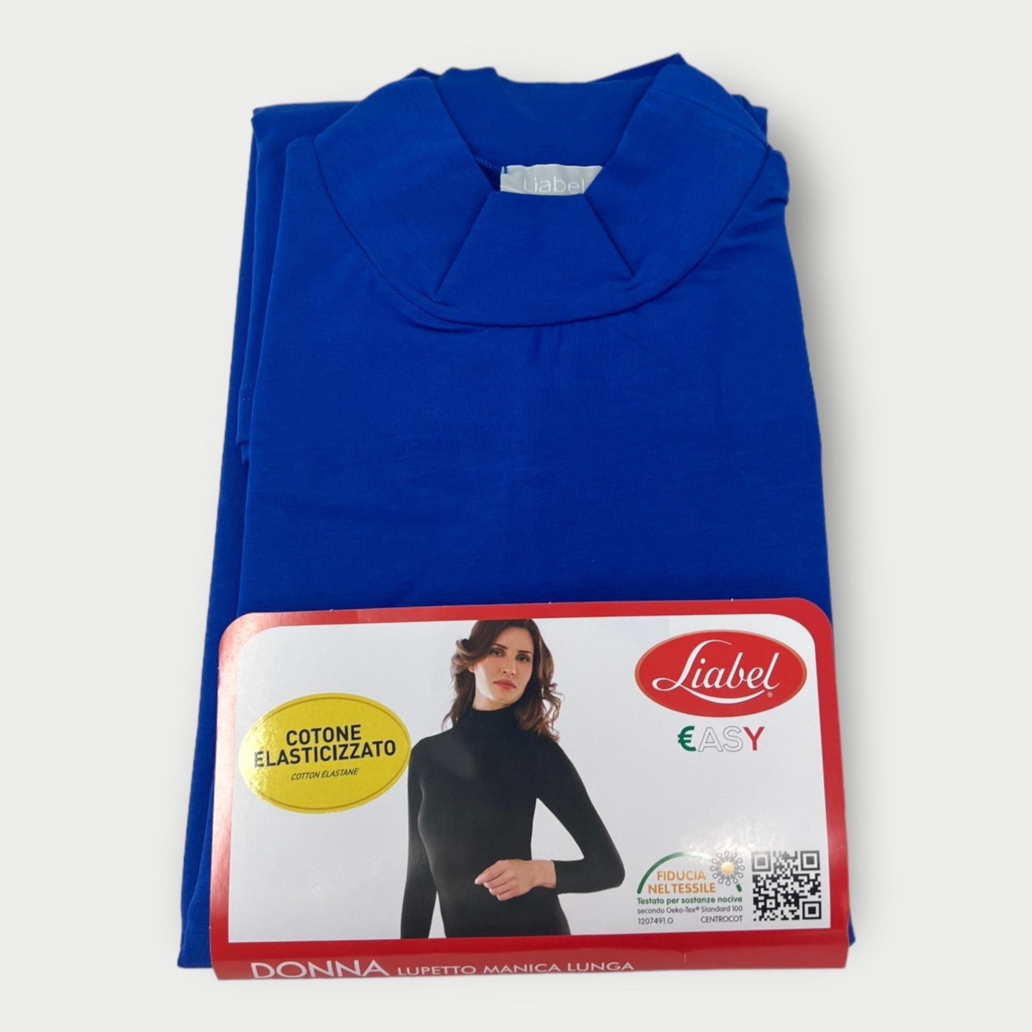 Liabel - Lupetto Donna In Cotone Elasticizzato Vestibilita' Slim