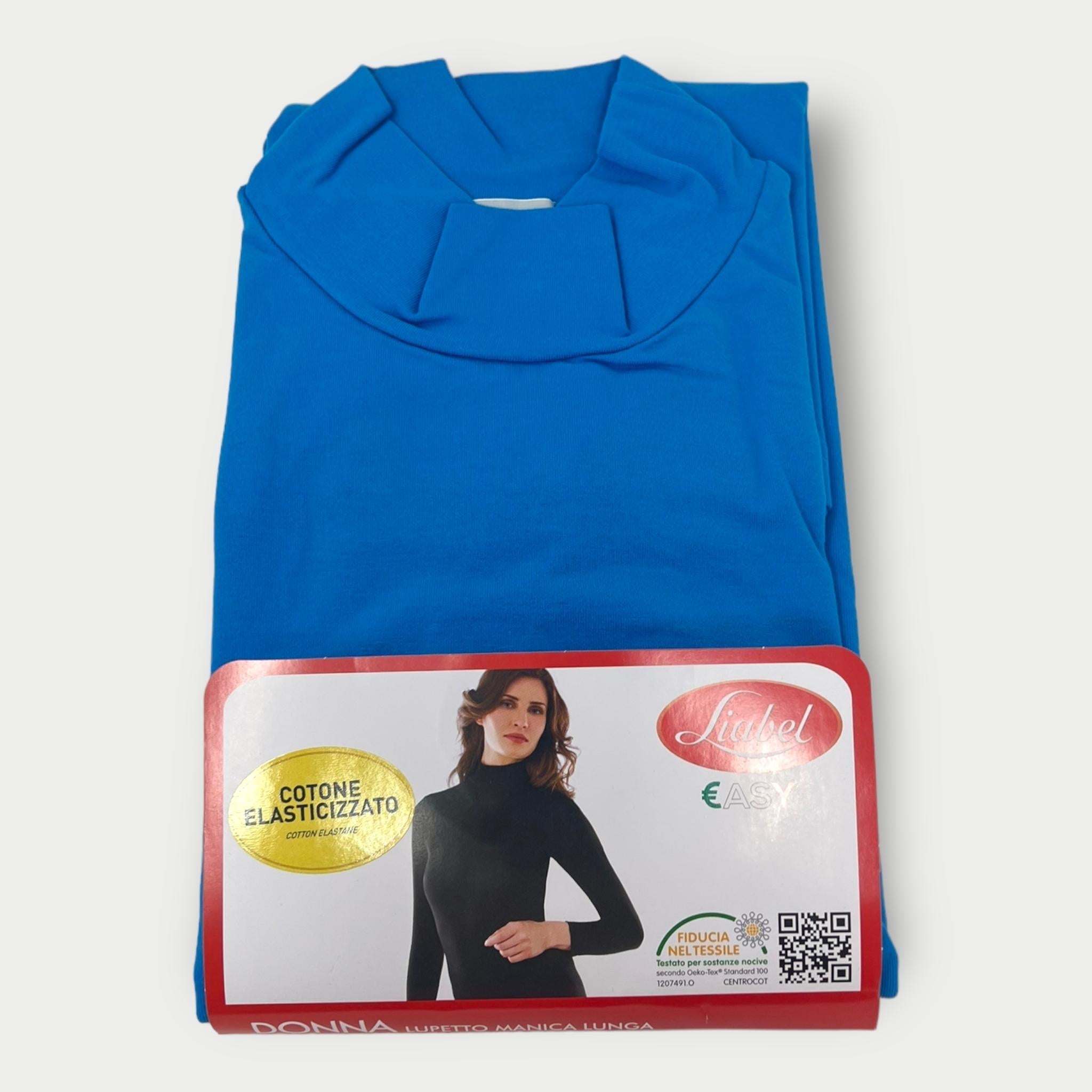 Liabel - Lupetto Donna In Cotone Elasticizzato Vestibilita' Slim