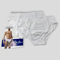 Blustone By Liabel -  Confezione Da 2 Slip Uomo In Puro Cotone Elasticizzato Ab358-d24