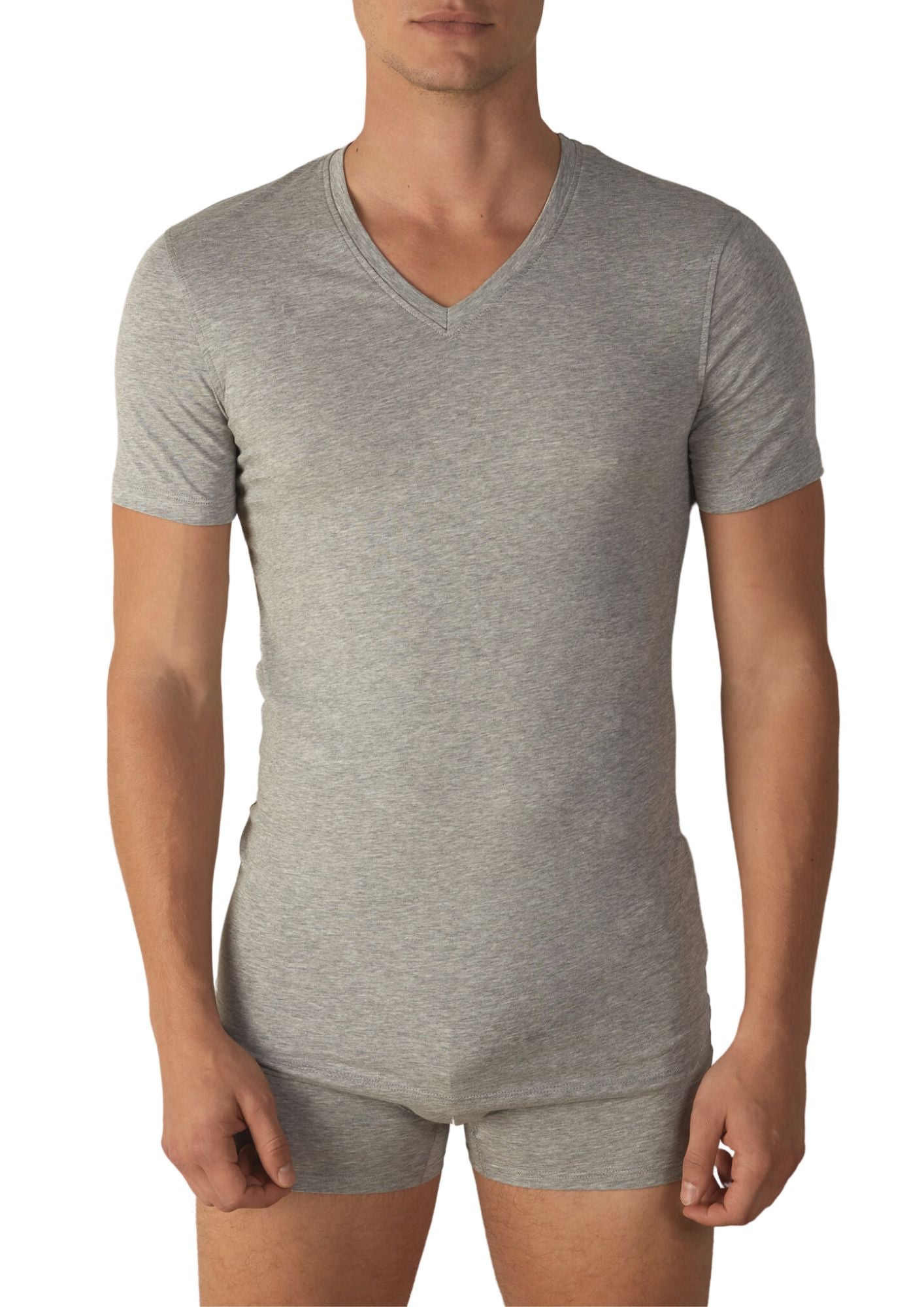 Liabel Maglia Caldo Cotone Uomo Scollo V 02828-53