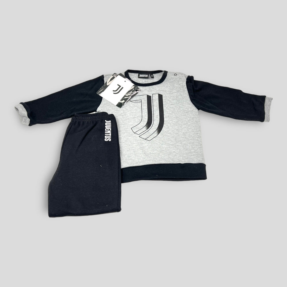Juventus Pigiama Baby In Caldo Cotone Con Stampa  Art. Jjpbi2 Il3