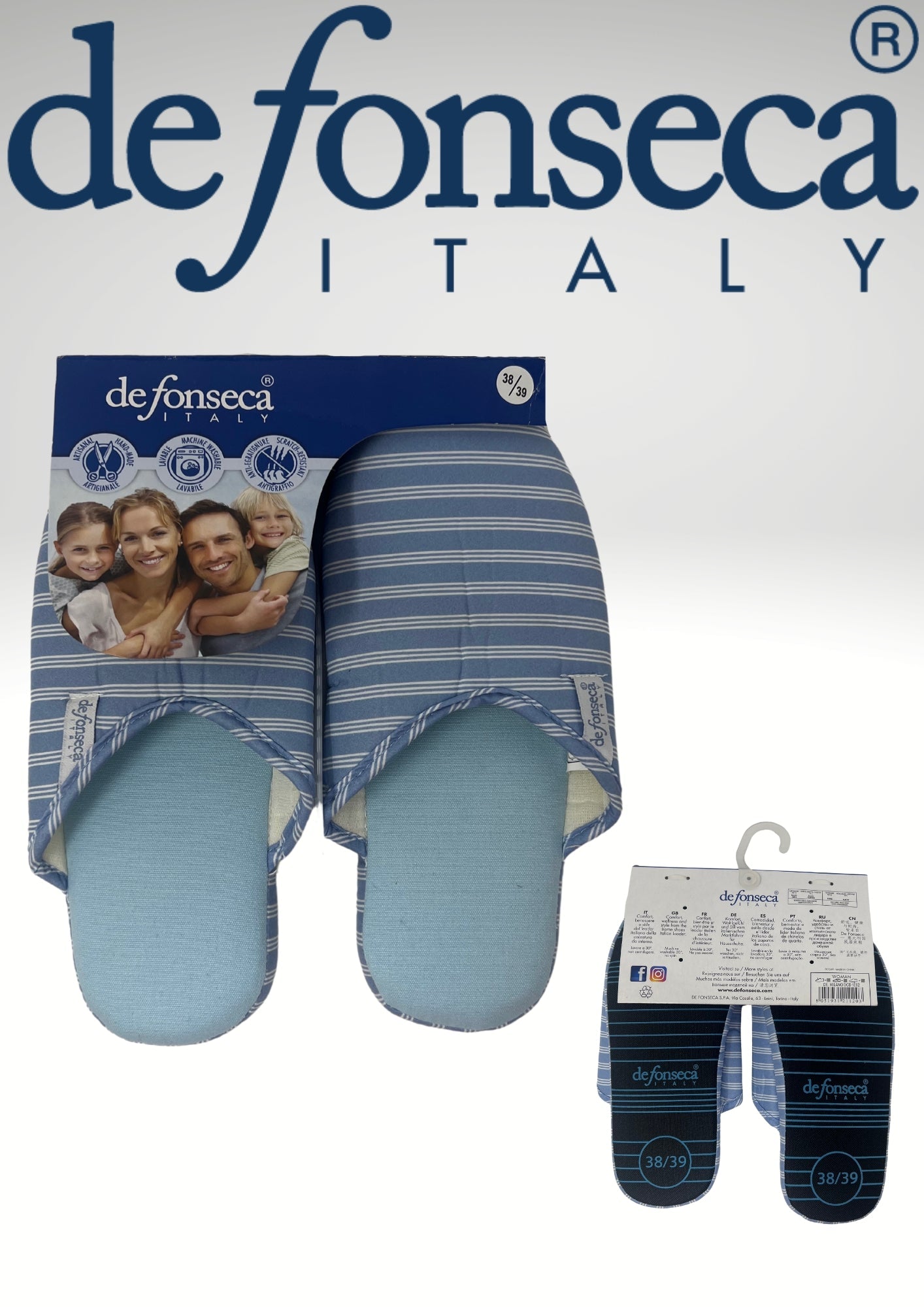 Defonseca - Pantofola Donna Chiusa 38/39 Dcd1002
