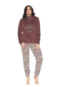 Irge - Pigiama Donna Coral Flannel Mi1684