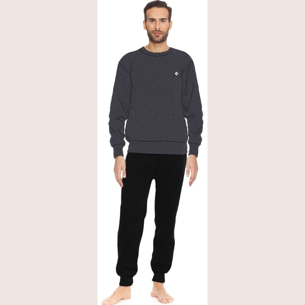 Irge Uomo Tuta Uomo In Felpa Con Maglia Stampata E Pantalone Stretto Con Tasche  Art. Fui025