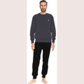 Irge Uomo Tuta Uomo In Felpa Con Maglia Stampata E Pantalone Stretto Con Tasche  Art. Fui025