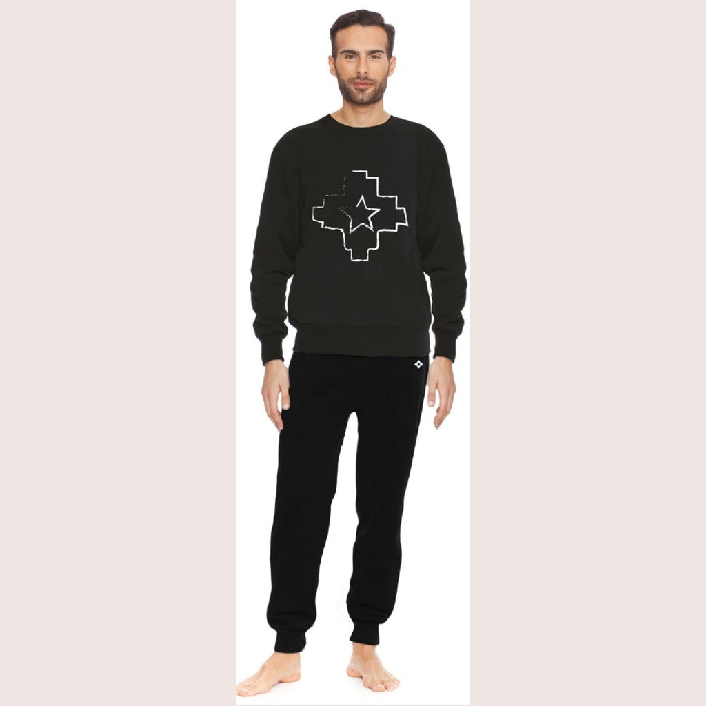 Irge Uomo Tuta Uomo In Felpa Con Maglia Stampata E Pantalone Stretto Con Tasche  Art. Fui026