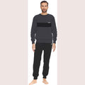 Irge Uomo Tuta Uomo In Felpa Con Maglia Stampata E Pantalone Stretto Con Tasche  Fui027