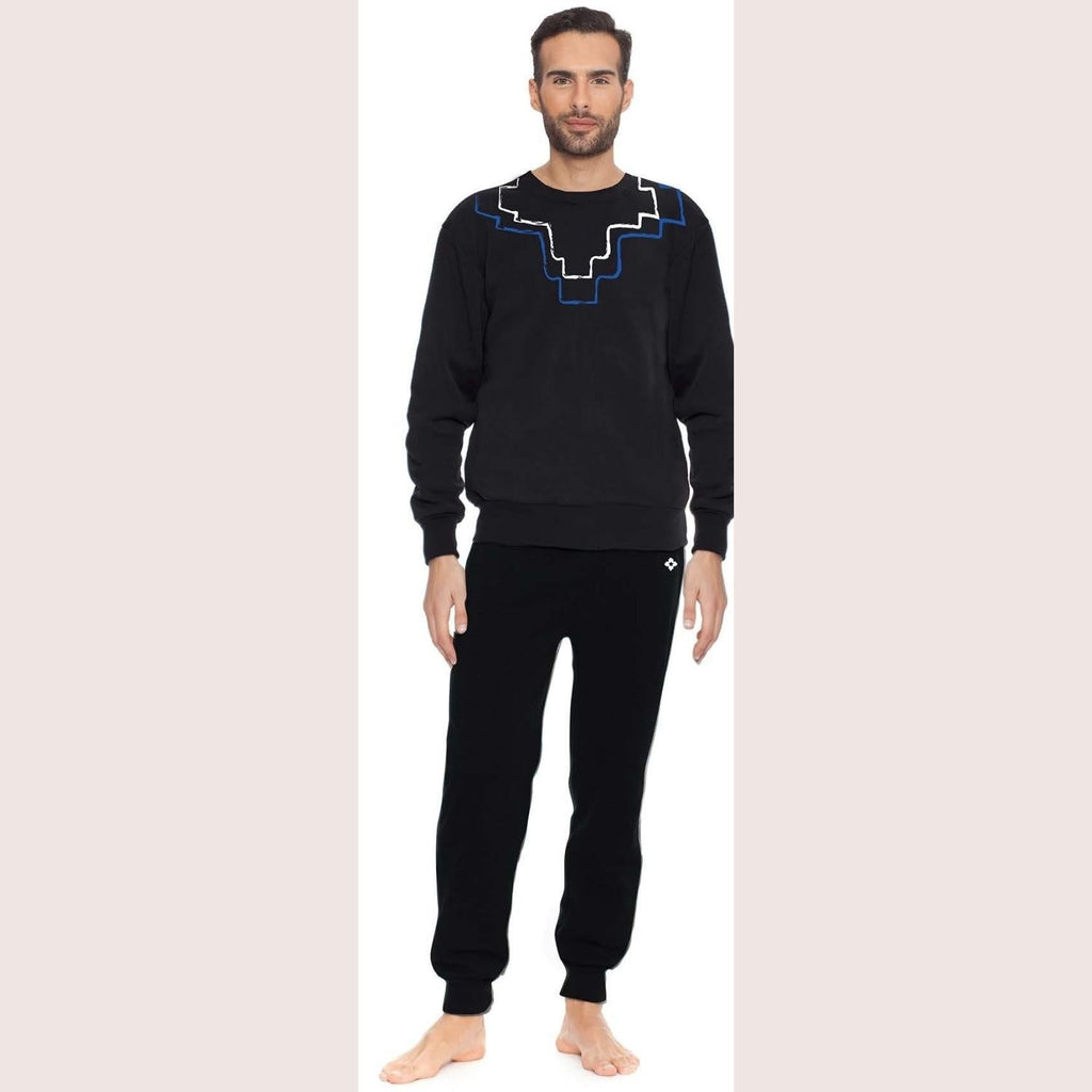 Irge Uomo Tuta Uomo In Felpa Con Maglia Stampata E Pantalone Stretto Con Tasche  Art. Fui028