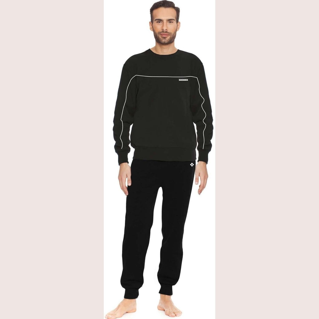 Irge Uomo Tuta Uomo In Felpa Con Maglia Stampata E Pantalone Stretto Con Tasche  Art. Fui029