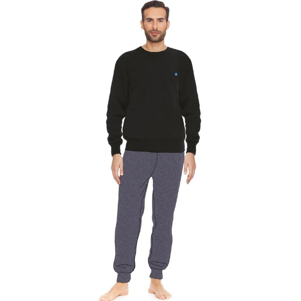 Irge Home Wear Tuta Ragazzo Invernale Girocollo In Felpina Di Cotone  Art. Su123