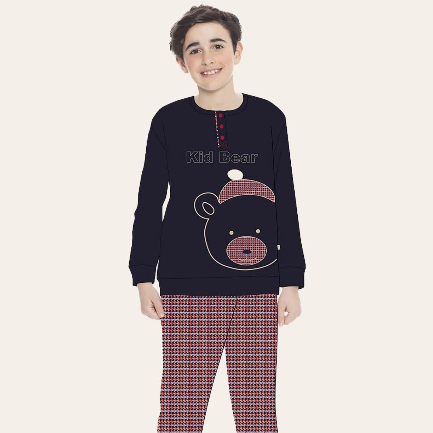 Irge Pigiama Bimbo Invernale In Caldo Cotone 100%  Con Stampa  Art. Ik328
