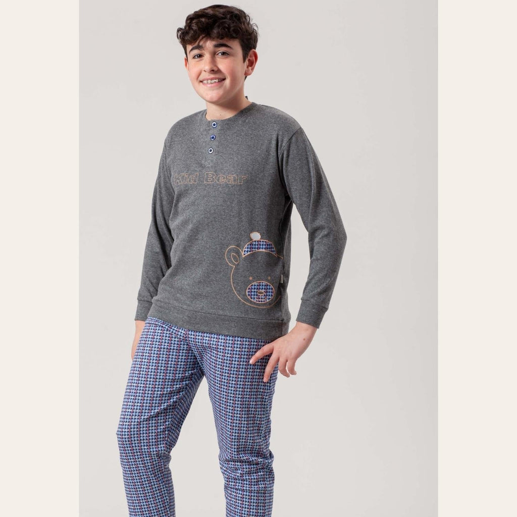 Irge Pigiama Bimbo Invernale In Caldo Cotone 100%  Con Stampa  Art. Ik328