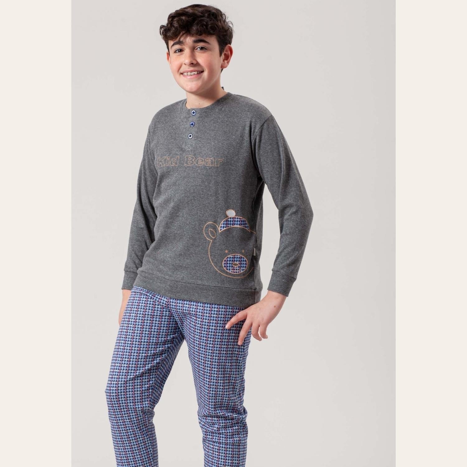 Irge Pigiama Bimbo Invernale In Caldo Cotone 100%  Con Stampa  Art. Ik328