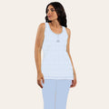 Irge Pigiama Donna Calibrato Pinocchietto Spalla-larga In Jersey Puro Cotone  Art. Cd161