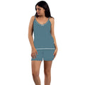 Irge - Pigiama Donna Cotone Spalla Stretta Corto In Jersey Puro Cotone Stampato  Art. Mi1802