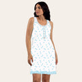 Irge Camicia Da Notte Calibrata Donna Spalla Larga In Jersey Puro Cotone  Art. Cdm152
