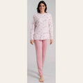Irge Pigiama Donna Aperto In Caldo Cotone 100% Fantasia  Art. Ir1885