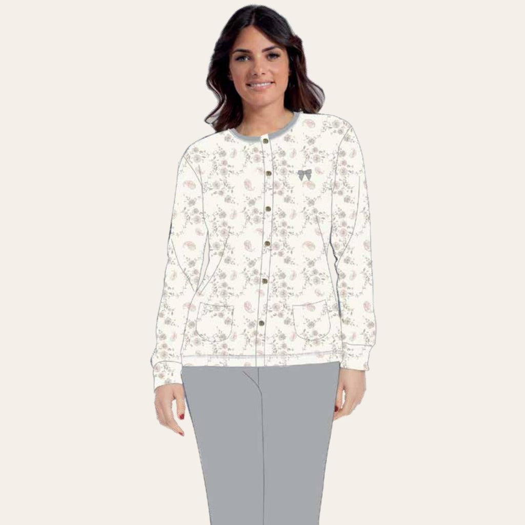 Irge Pigiama Donna Aperto In Caldo Cotone 100% Fantasia  Art. Ir1888