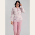 Irge Pigiama Donna Serafino In Caldo Cotone 100% Fantasia  Art. Ir1899
