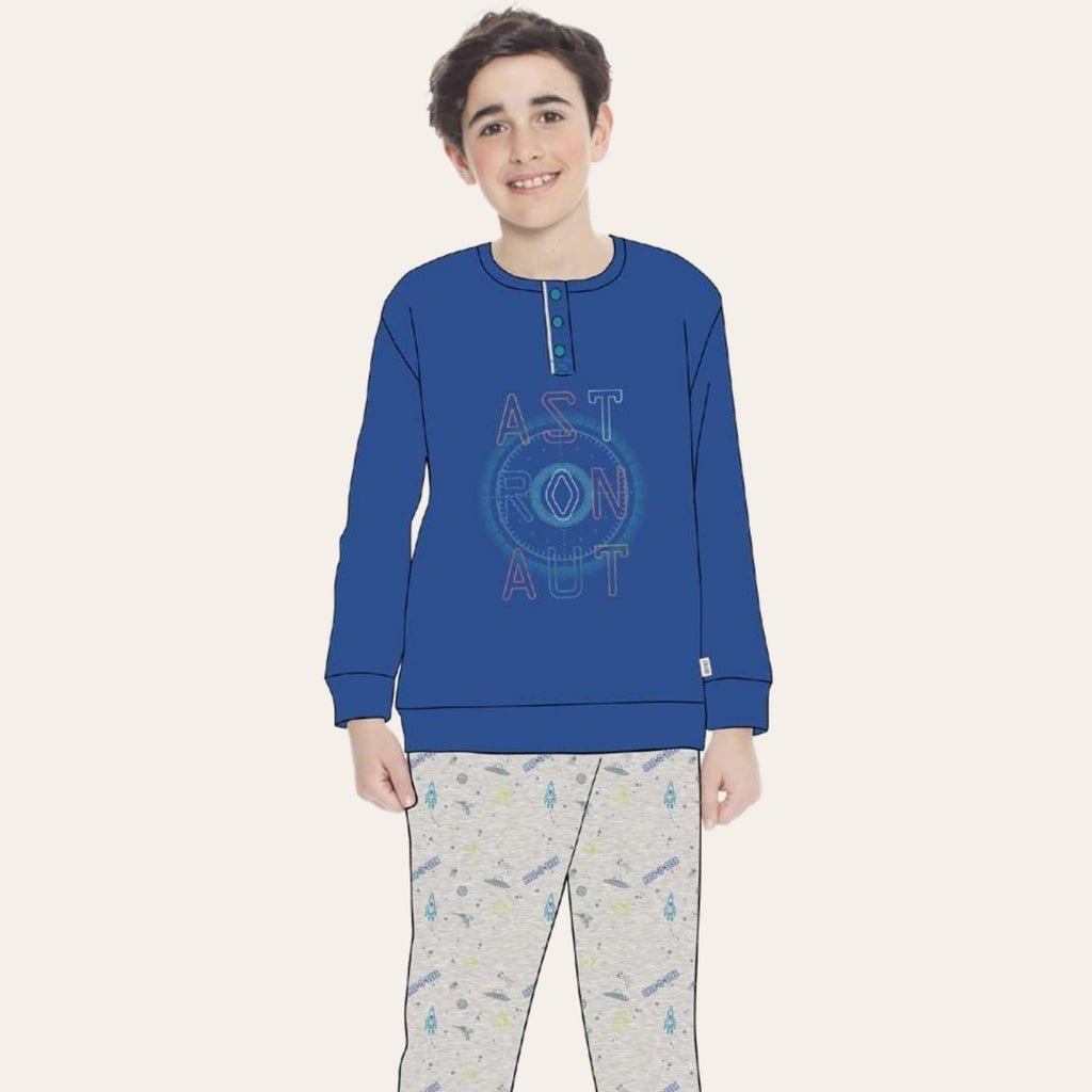 Irge Pigiama Bimbo Invernale In Caldo Cotone 100%  Con Stampa  Art. Ik394