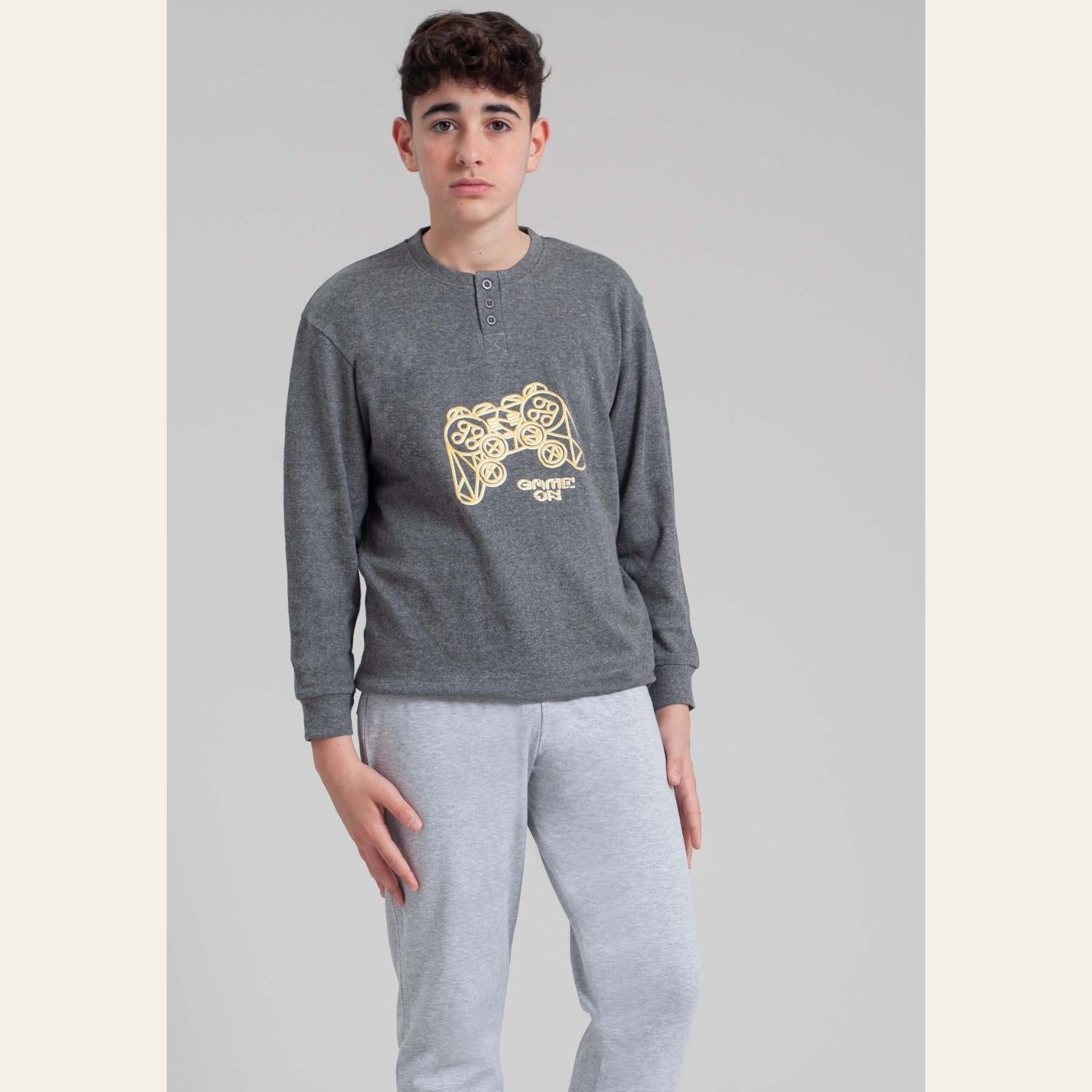 Irge Pigiama Bimbo Invernale In Caldo Cotone 100%  Con Stampa  Art. Ik396