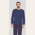 Irge Pigiama Uomo Serafino In Caldo Cotone 100% Con Taschino  Art. Mi1862