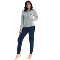 El Charro - Tuta Donna Full-zip In French Terry Manica Lunga 100% Cotone  Art. Gcl128