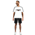 El Charro - Completo Uomo Shirt Jersey  Con Pantalone Corto In French Terry Puro Cotone  Art. Gcm120