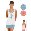 Irge - Pigiama Bimba Corto Spalla Larga Stampato In Puro Cotone  Art. Ikc420
