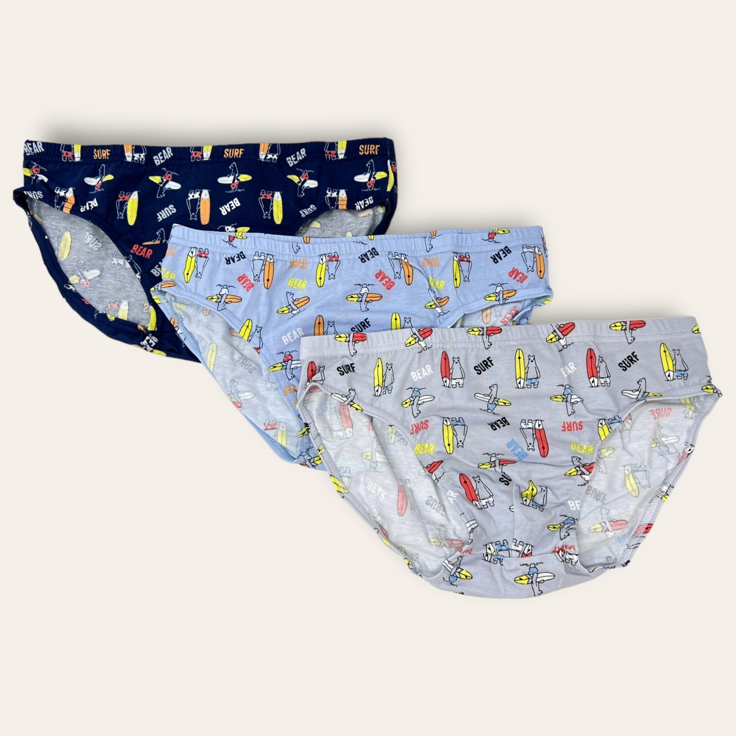 Cotonella Confezione 3 Pezzi Slip Bimbo In Puro Cotone - Fantasia Assortite-  Art.ab094 E303 3d100