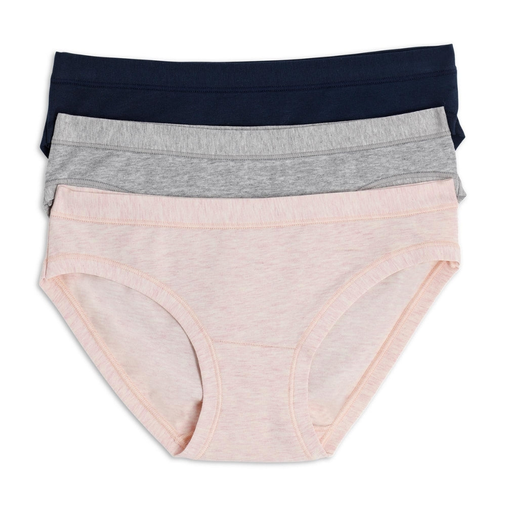 Cotonella - Confezione 3 Pezzi Mini Slip In Puro Cotone Bielastico (3 Colori) Art. 3362-1g100