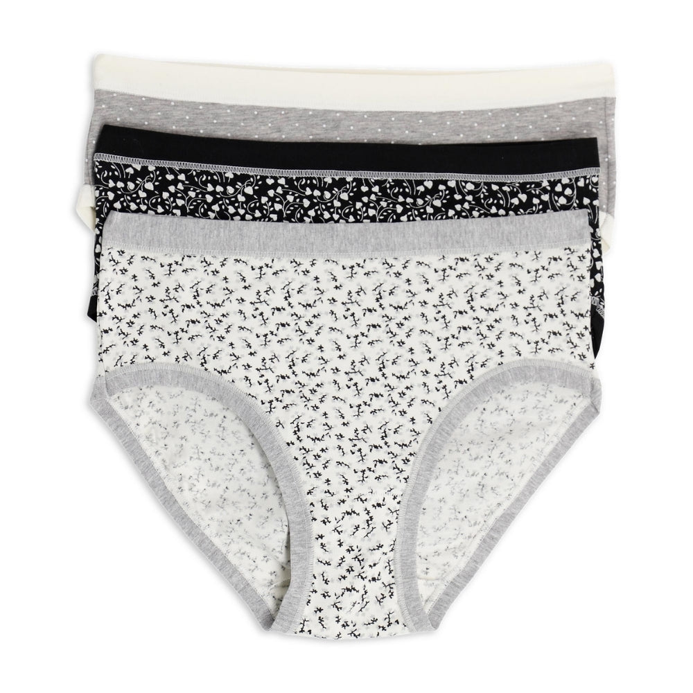 Cotonella - Confezione 3 Pezzi Slip Midi In Puro Cotone Bielastico (3 Disegni)  Art. 3363-2g100