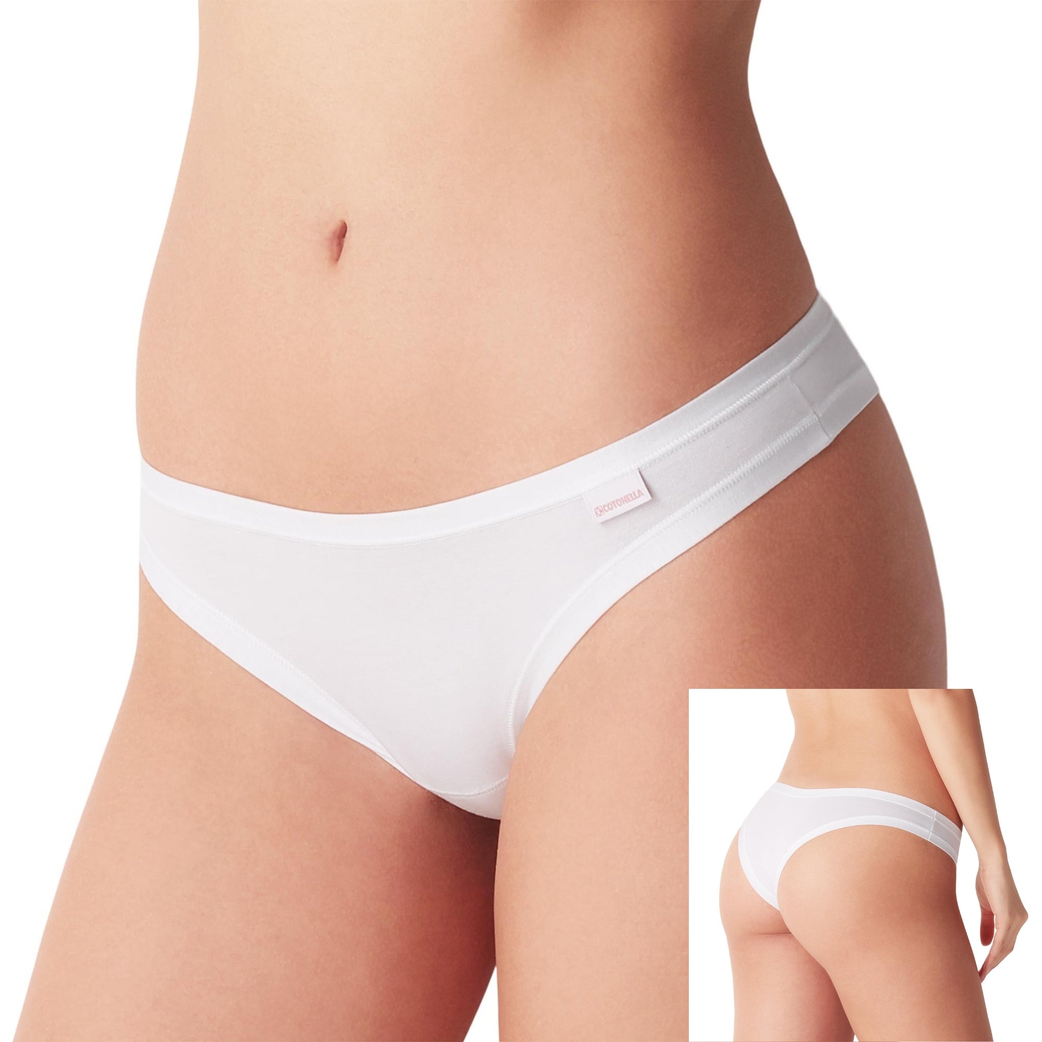 Cotonella - Nuova Serie Super Confort Slip Brasiliano In Modal E Cotone  Art. Add05