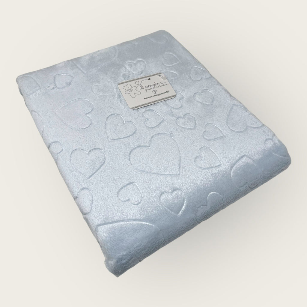 Nazareno Gabrielli Copertina Culla In Pile Flannel Cutting 3d -double Face-  Art. Ng4739c