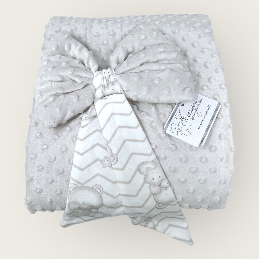 Nazareno Gabrielli Copertina Pile Bubble -double Face- Culla In Pile 110x140  Art. Ng4841