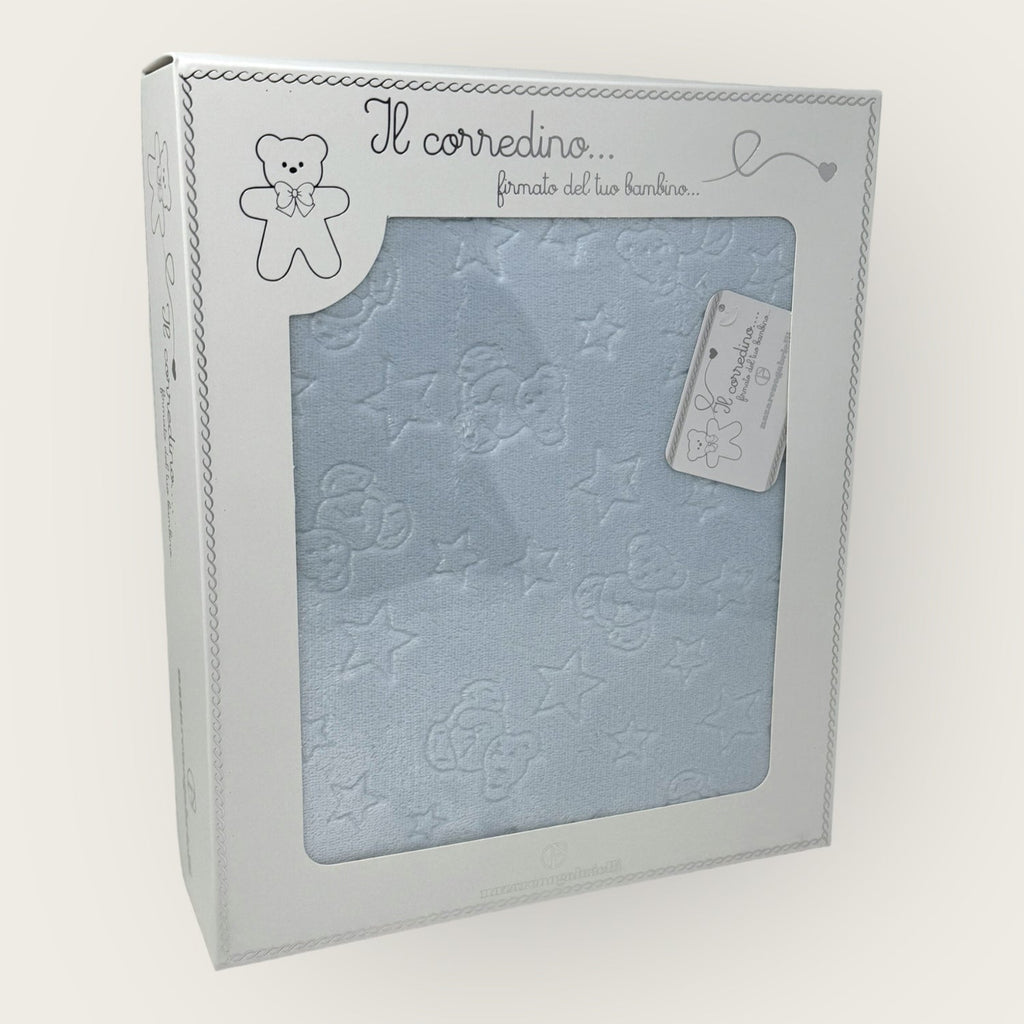 Nazareno Gabrielli Copertina Lettino In Caldo Pile Flannell Disegno In 3d Double Face  Art. Ng4839 Stelle