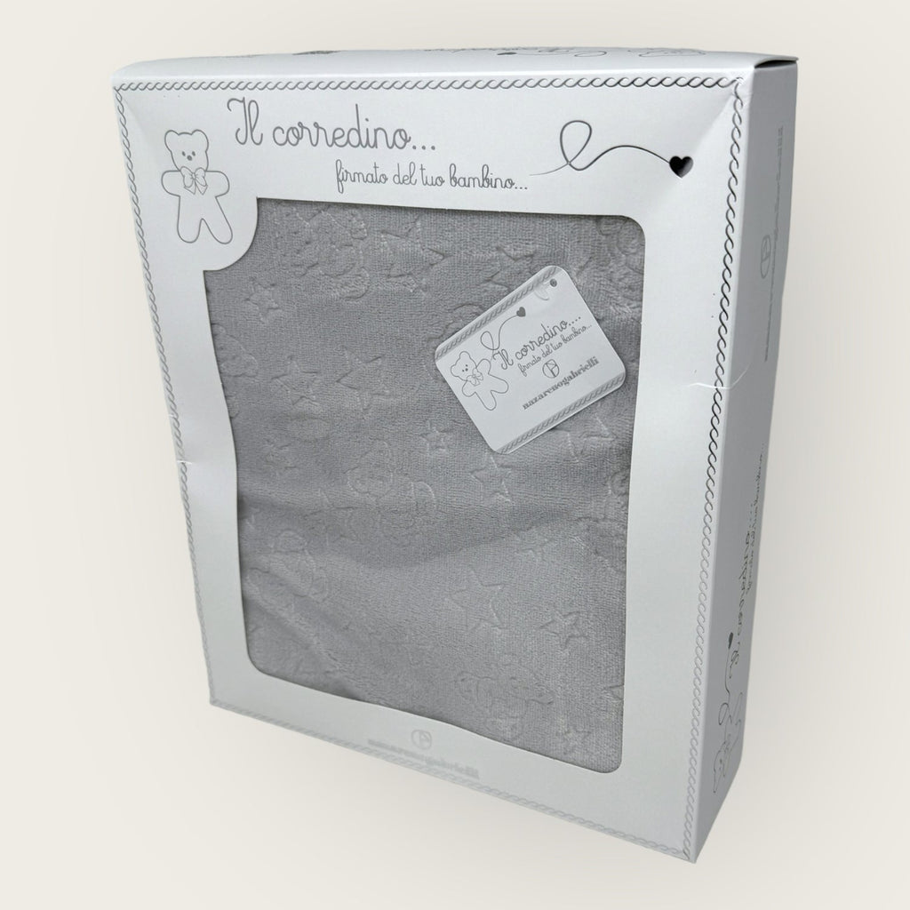 Nazareno Gabrielli Copertina Lettino In Caldo Pile Flannell Disegno In 3d Double Face  Art. Ng4839 Stelle