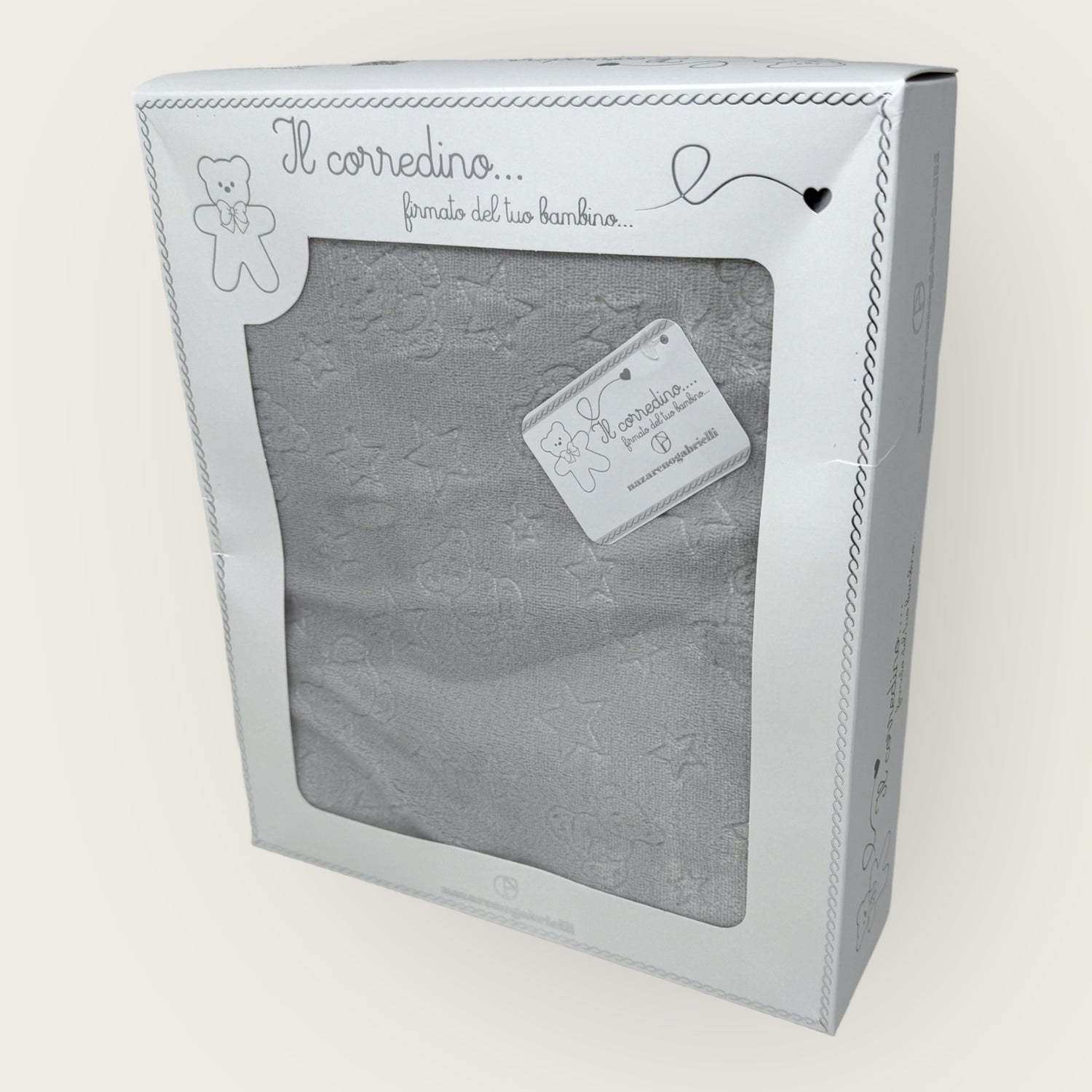 Nazareno Gabrielli Copertina Lettino In Caldo Pile Flannell Disegno In 3d Double Face  Art. Ng4839 Stelle
