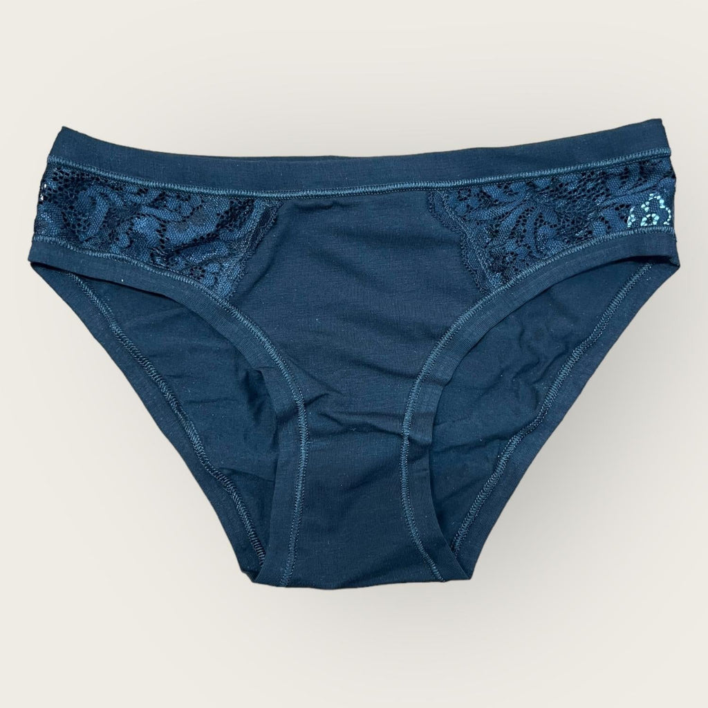 Irge Mini Slip Donna In Puro Cotone Con Inserto In Pizzo  Art. Irsd119