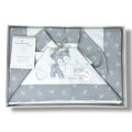 Nazareno Gabrielli Completo Lenzuola 3 Pezzi Lettino Ricamata 120x180 Art. Ng101-5