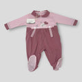 Les Jolies Tutina Cotone Femminuccia Primavera In Puro Cotone Ricamata  Art. Lj218-66