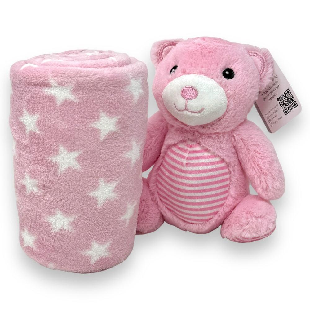 Nazareno Gabrielli - Confezione Regalo Baby (copertina Pile E Pupazzo Orsetto)  Art. Ng4750