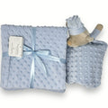 Nazareno Gabrielli - Set Regalo Copertina Culla In Coral Bubble + Orsetto Dou Dou  Art. Ng4791