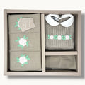 Nazareno Gabrielli Set Nascita 3 Pezzi (copertina+tutina+cappellino) Mano Lana Art. Ng3488-7