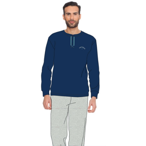 Irge - Pigiama Ragazzo Cotone Lungo In Jersey Puro Cotone Stampato  Art. Sul142