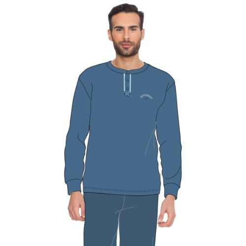 Irge - Pigiama Ragazzo Cotone Lungo In Jersey Puro Cotone Stampato  Art. Sul142