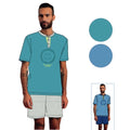 Irge - Pigiama Ragazzo Cotone Serafino Corto Mezza Manica Con Stampa 100% Cotone  Art. Suc146