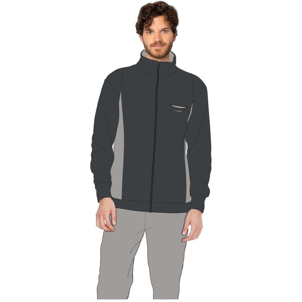 Irge - Pigiama Uomo Invernale Con Chiusura Full Zip In Pile Con Taschino E Ricamo  Art. Ymp595