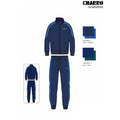 El Charro - Tuta Uomo Full-zip In French Terry Manica Lunga 100% Cotone Art. Gcm191